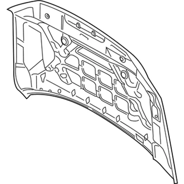 thumbnail interactive-video image 1 of Primed Steel Hood Front Panel – Fit 2015-2020 Ford F-150 Truck, Direct Replacement FL3Z16612A-PFM 1 of 6