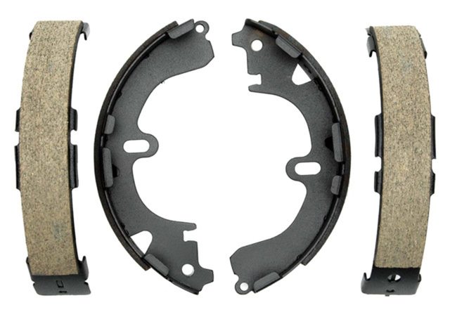 NewTek NB574 Rear Bonded Drum Brake Shoes – Fits 98-04 Nissan Frontier Pickup (SNB574)