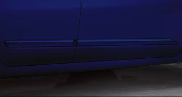 Body Side Moldings - Driver - Deep Blue Pearl