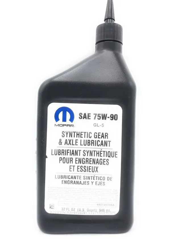2009-2015 Mopar Axle Lube 68218654AB | My Mopar Parts