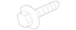 Pan Head Screw W Collar