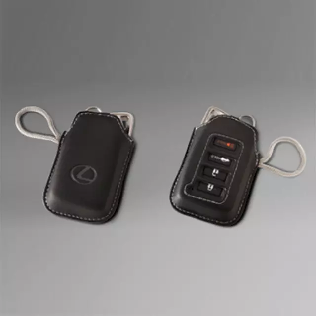 2013-2025 Lexus Key Glove - Black W/Gray - L Logo PT420-00162-L1