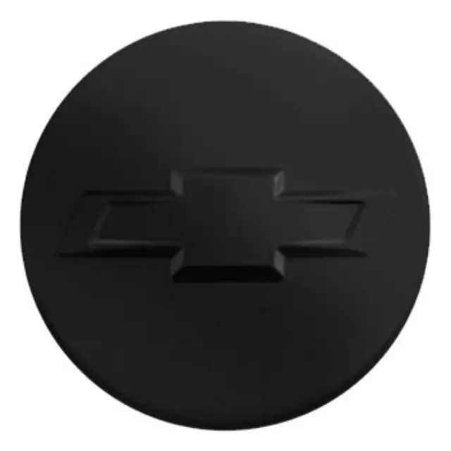 Wheel Center Caps, Black w/Embossed Bowtie (THIS IS A SINGLE WHEEL CENTER CAP.  NOT A SET OF FOUR)