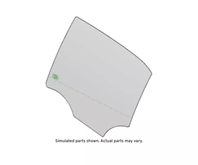 Rear Driver Side Door Window