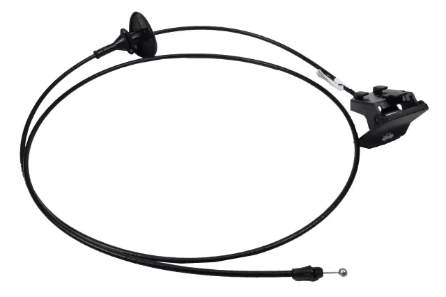 Jet Black Hood Latch Release Cable