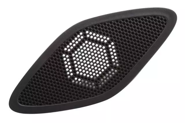 Black Driver Side A-Pillar Trim Panel Speaker Grille