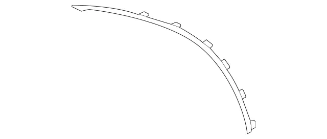 2021-2026 Mercedes-Benz GLE63 AMG S Trim Strip 167-885-61-05 | MB