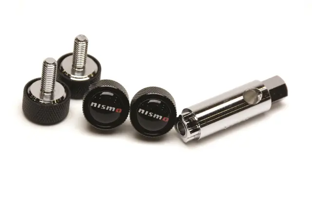Nismo License Plate Bolt Set-black (84816plblk) | Nissan NISMO