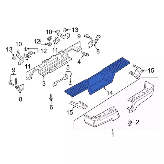 HC3Z-17C829-AB - Step Pad - 2017-2019 Ford | Eastgate Ford Parts