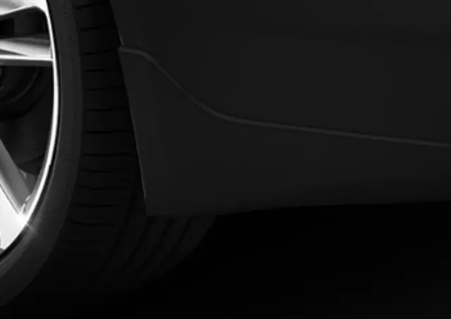 Splash Guards - Rear Set - Black Obsidian