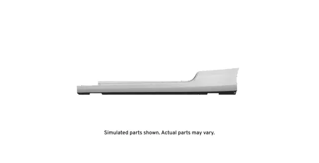 Primed Driver Side Rocker Panel Molding