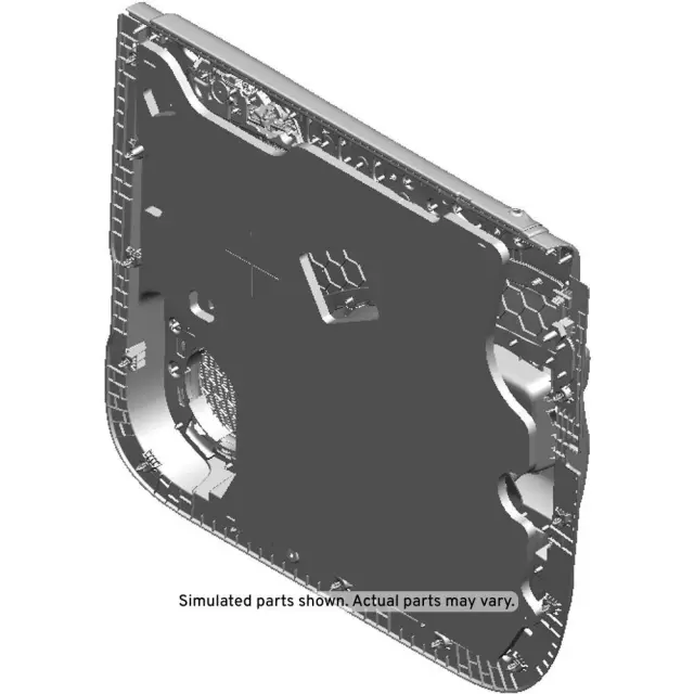 Cocoa Rear Driver Side Door Trim