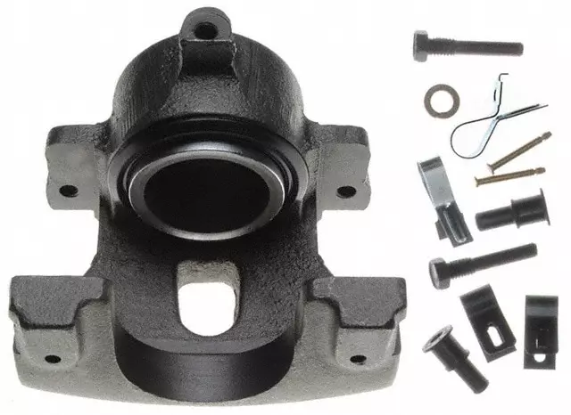 Front Driver Side Disc Brake Caliper Assembly (Friction Ready Non-Coated), Remanufactured