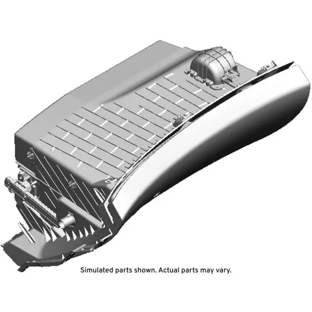 Dark Titanium Instrument Panel Compartment Door