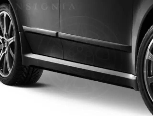 Body Side Molding - Crystal Black Pearl