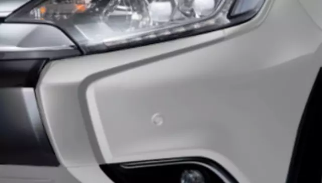 Park Assist Sensors, Front, Mercury Gray