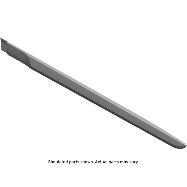 2015-2020 Cadillac Escalade - Galvano Silver Rear Driver Side Door Molding