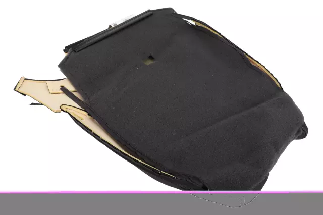 Ebony Rear Driver Side Seat Back Cover