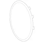 Frame, Radiator Grille