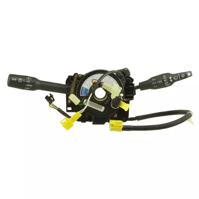 Turn Signal, Headlight, Windshield Wiper and Windshield Washer Switch with Lever