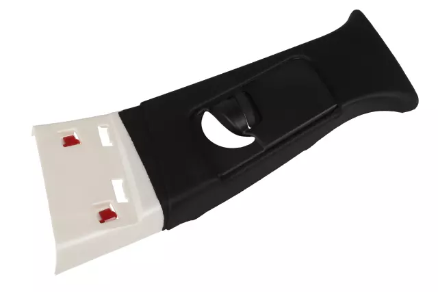 Jet Black Driver Side Center Pillar Upper Trim Panel