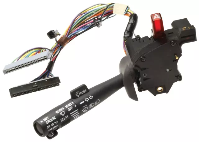 Turn Signal, Headlight Dimmer, Windshield Wiper and Washer Switch with Lever