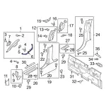 Windshield Pillar Trim Cover