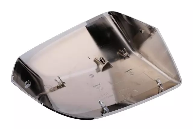 Exterior Bright Chrome Driver Side Door Mirror Housing Upper Cover