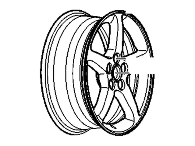 9596888 - OEM GM WHEEL GMPartsCenter.net | GM Parts Center