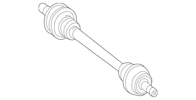 212-350-22-10 - Drive Shaft 2007-2019 Mercedes-Benz | MB