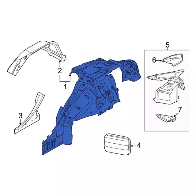Wheel Housing Side Panel