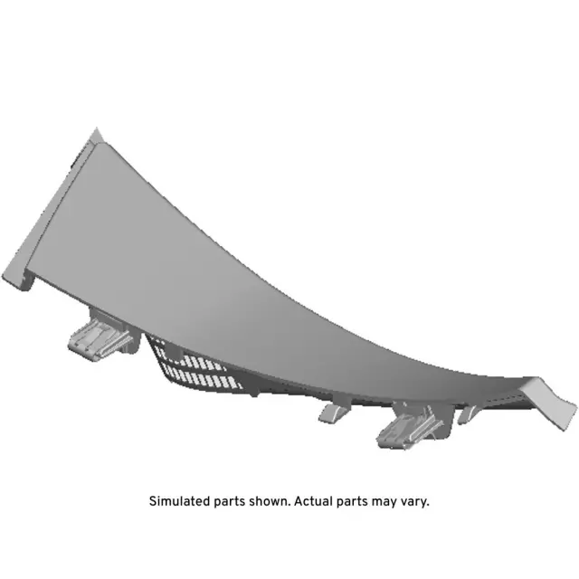 Driver Side Air Inlet Grille Panel Extension