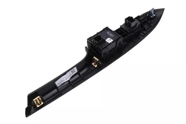 Jet Black Front Driver Side Door Armrest Switch Mount Plate