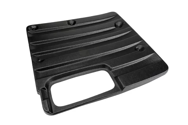Black Passenger Side Rear Door Trim Panel