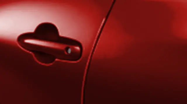 Genuine Official Toyota Door Edge Guards - Supersonic Red part
