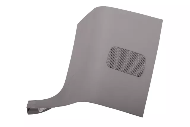 Light Ash Gray Passenger Side Body Rear Corner Upper Garnish Molding