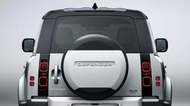 Spare Wheel Cover-Defender  (Ceres Silver)