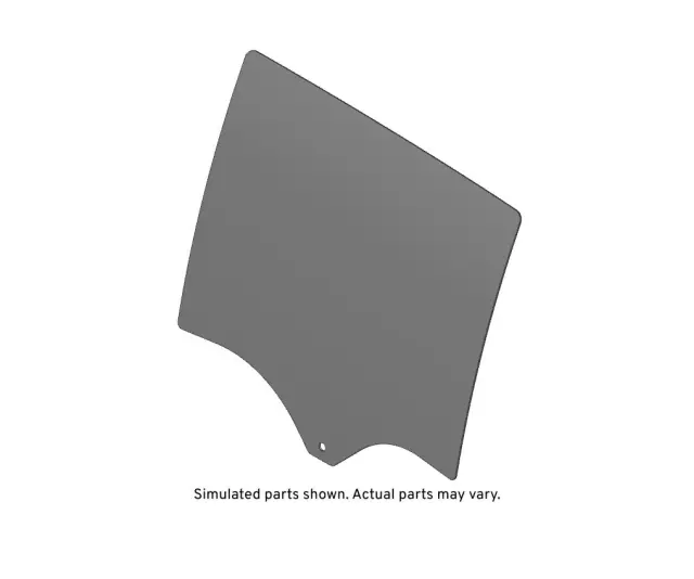 Rear Driver Side Door Window