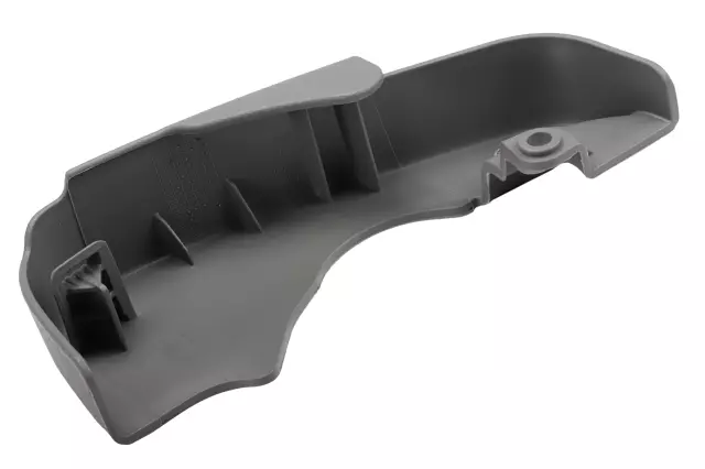 Dark Ash Gray Rear Driver Side Seat Inner Hinge Finish Cover