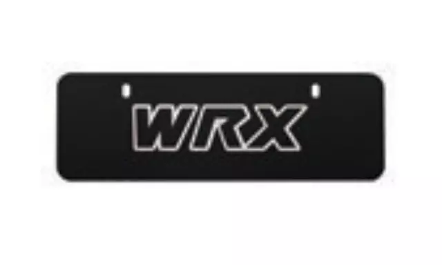2013-2014 Subaru - Wrx Marque Plates - Stainless Steel