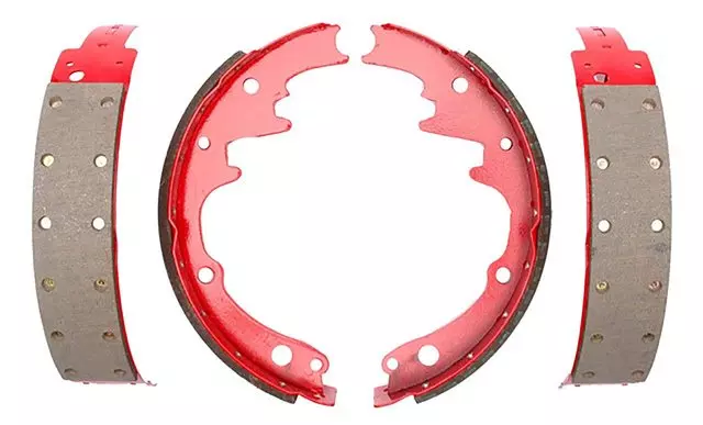 Bonded Rear Drum Brake Shoe Set
