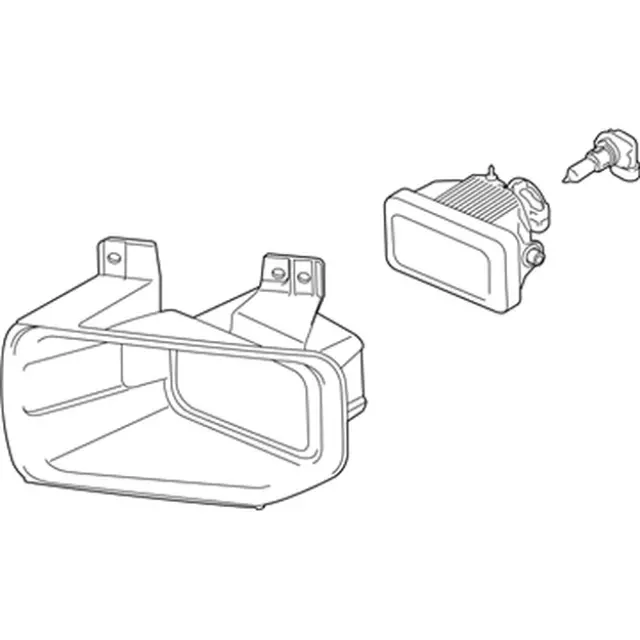 fl3z15201a - Ford Fog Lamp Assembly | Levittown Ford Parts