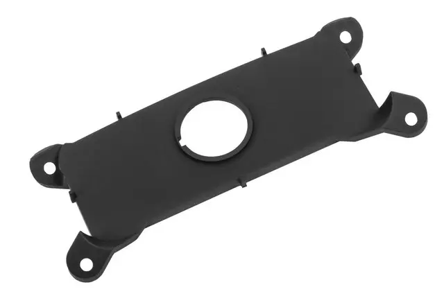 Jet Black Front Floor Console Rear Closeout Cover