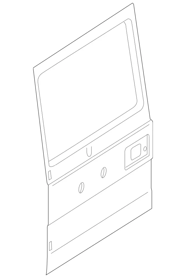 Paneling, Rear-End Door