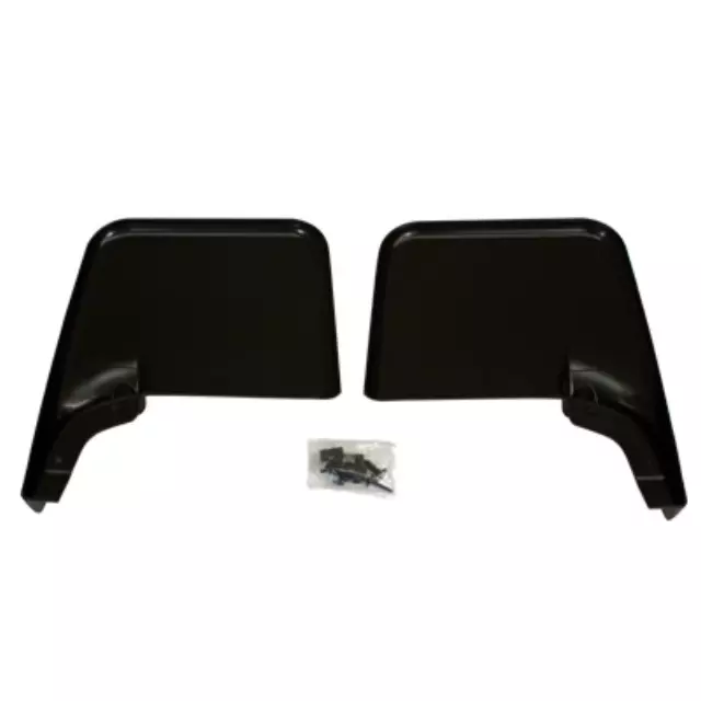 Ford OEM Flat Mud Flaps For 2005-2022 F-150 - Black Splash Guards (FL3Z-16A550-C)