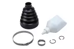 Rear Wheel Half-Shaft Inner Constant Velocity (CV) Boot Kit with Bushing, Clamps, and Rings