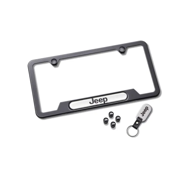 Jeep Wagoneer License Plate Frame Gift Set