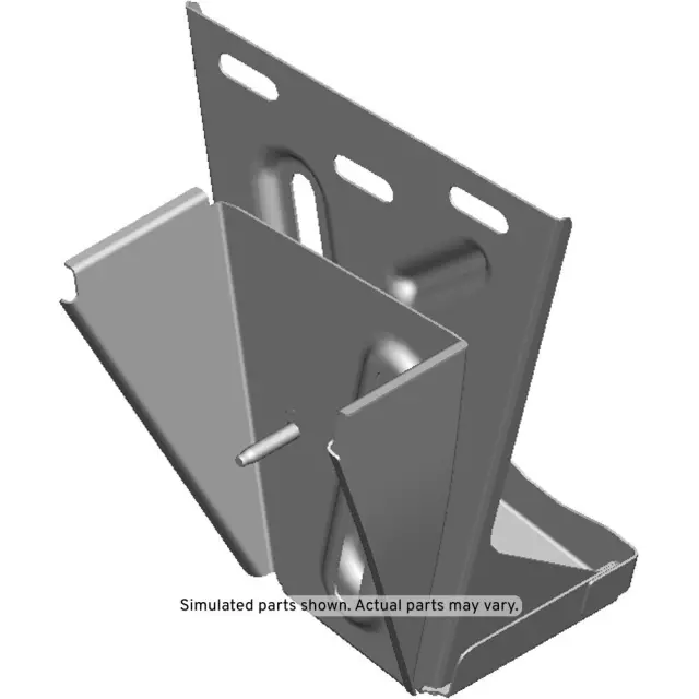 Driver Side Radiator Lower Bracket