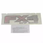 OEM NEW 15-18 Ford F150 F250 F350 F450 F550 SD FX4 Red Decal FL3Z9925622BA