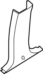 Lower Center Pillar Trim